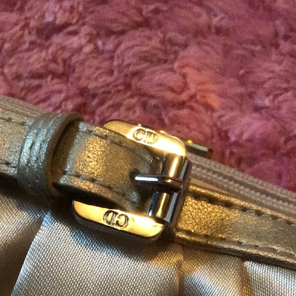 NEW DRESSY SATIN DIOR CLUTCH/COSMETIC CASE - Picture 2 of 8